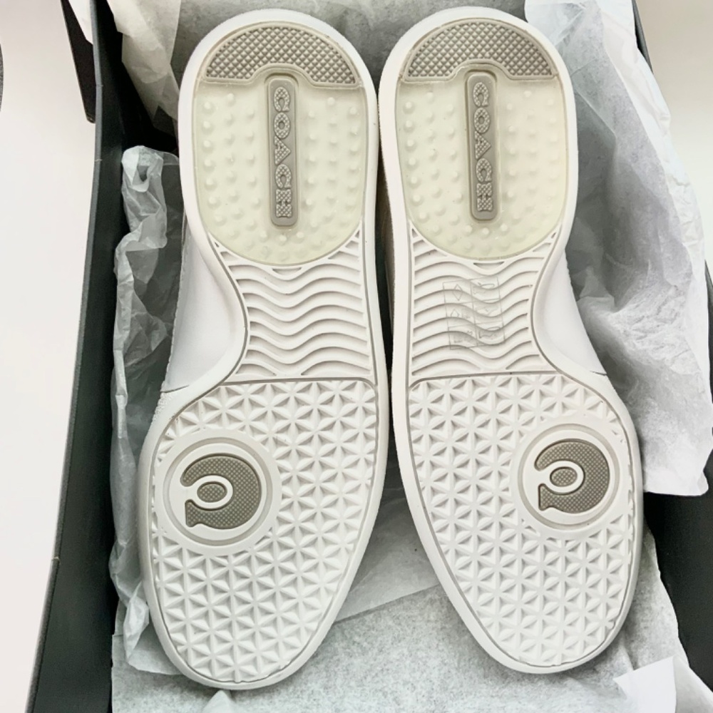 COACH Restored Citysole Mid Top White Leather Sneakers Trainers COMFORTABLE SHOE - Picture 14 of 16